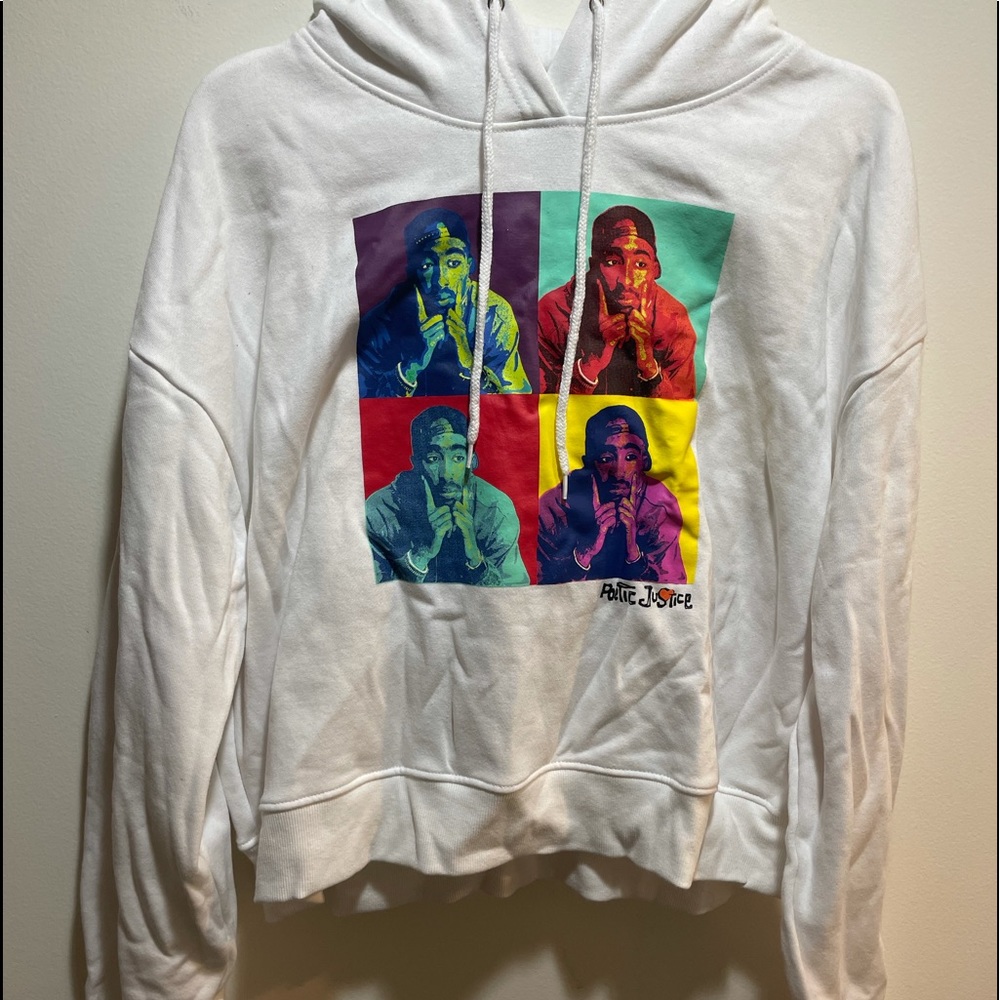 Poetic Justice cropped hoodie